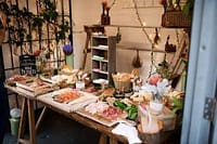 Elegant food display with fresh ingredients and gourmet dishes at Your Private Chef event in Australia.