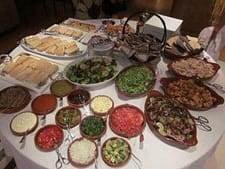 Delicious Australian gourmet spread prepared by Your Private Chef for private events.