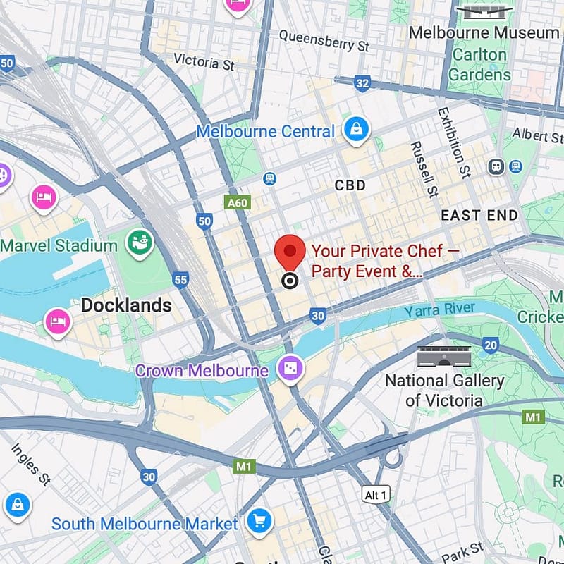 Luxury private chef catering Melbourne, party, event & chef services in CBD area.
