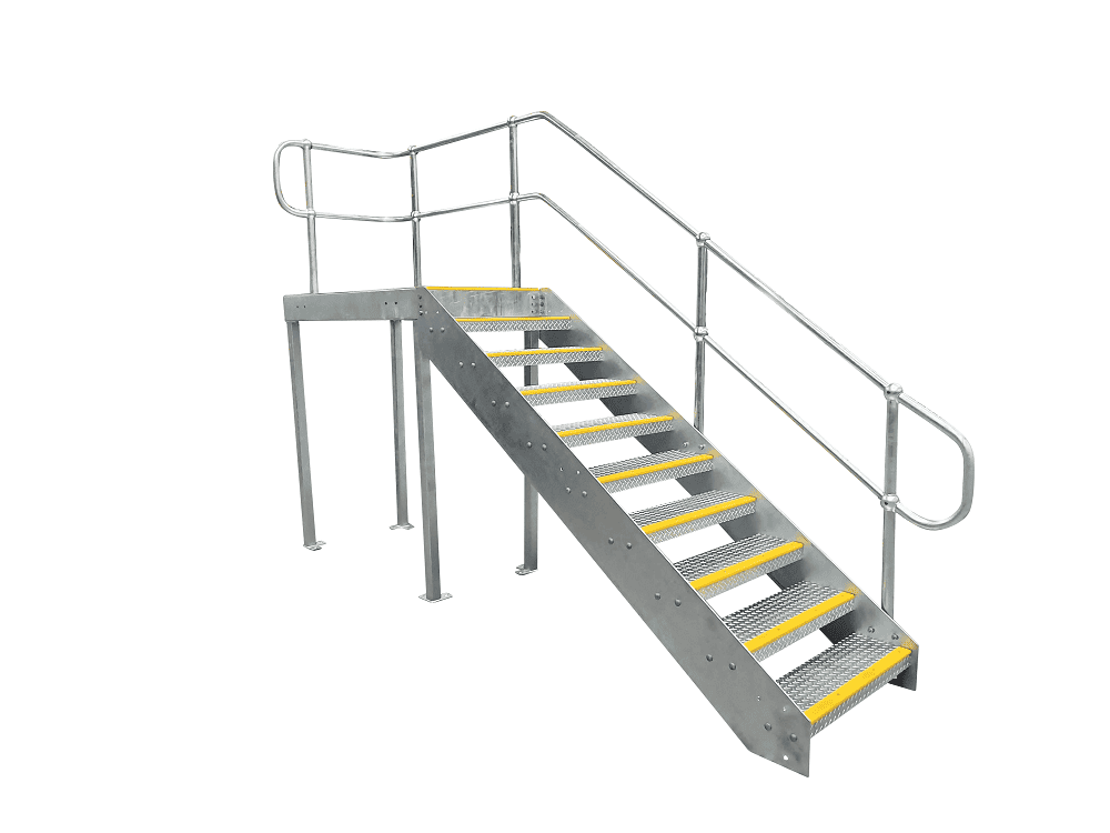 Yellow Anti-Slip Stair Nosings 50mm - Image 17