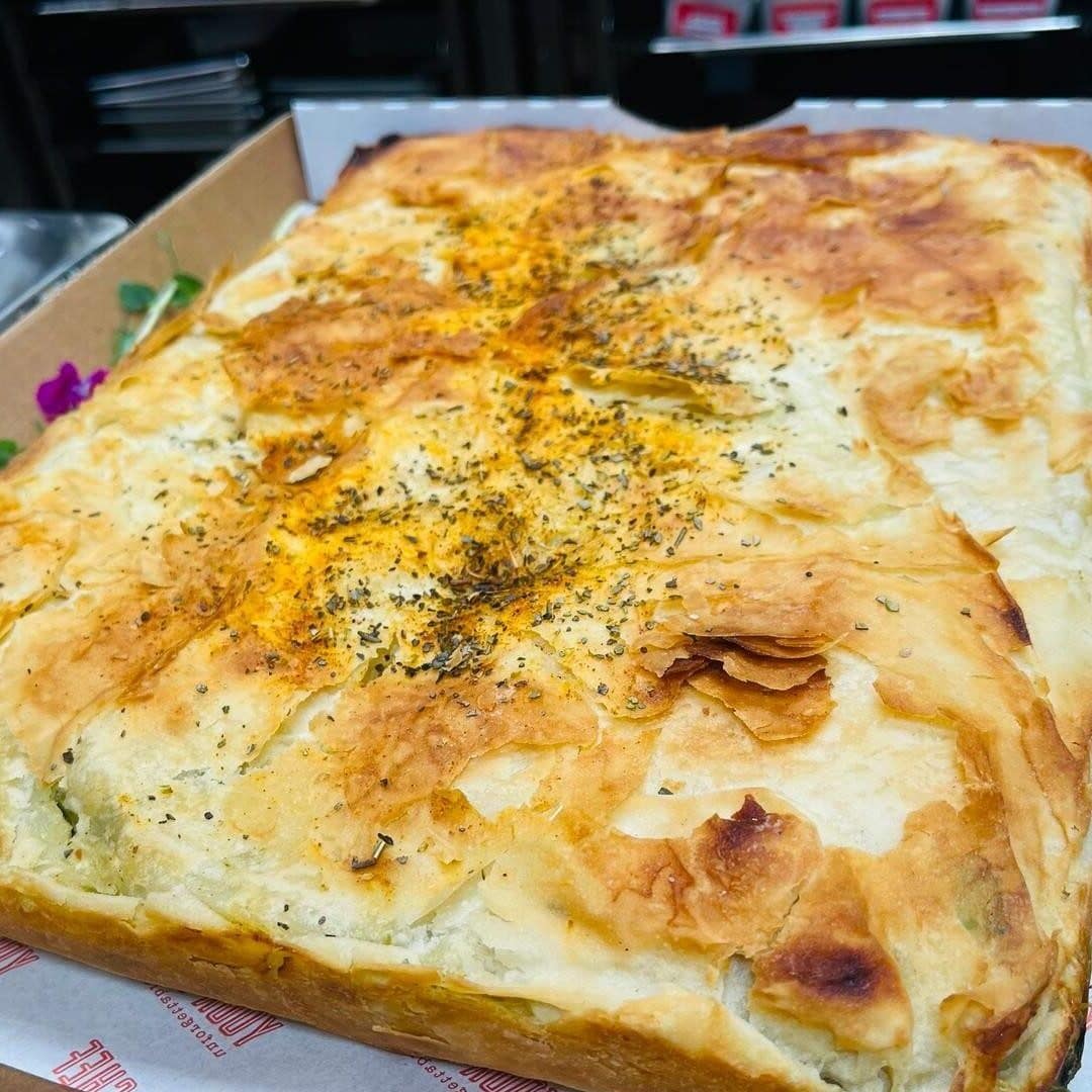 Platter - Cheese & Spinach Spanakopita - Traditional European Recipe