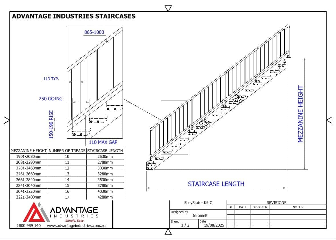 EasyStair C — With ModuBal Both Sides - Image 9