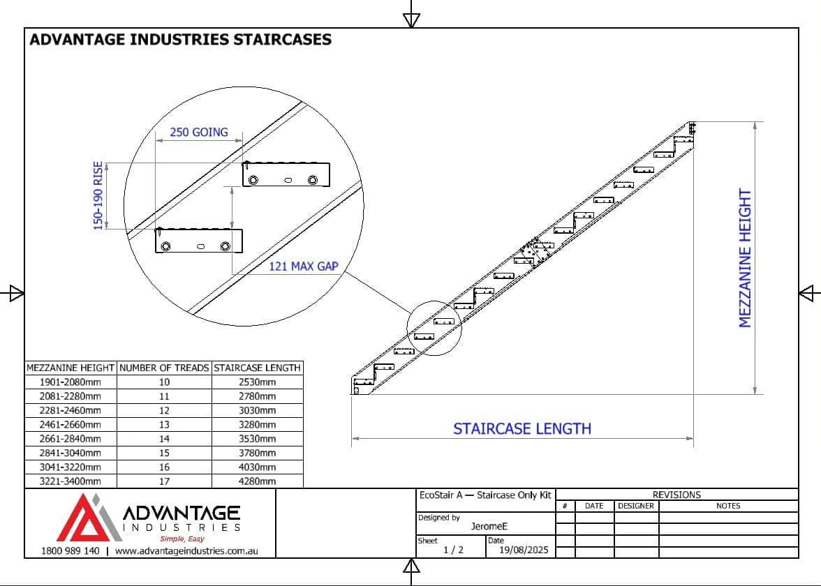 EcoStair A — Staircase Only Kit - Image 6