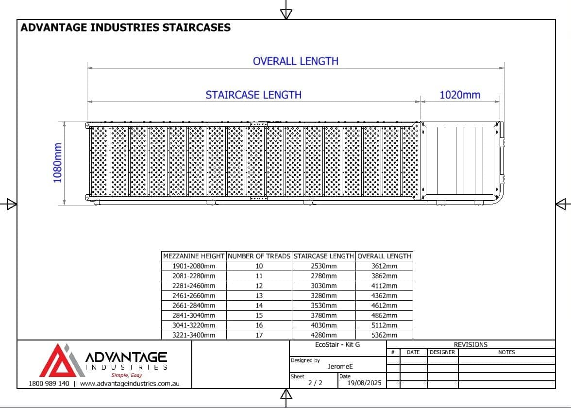 EcoStair G— And Landing Kit With ModuBal One Side - Image 6