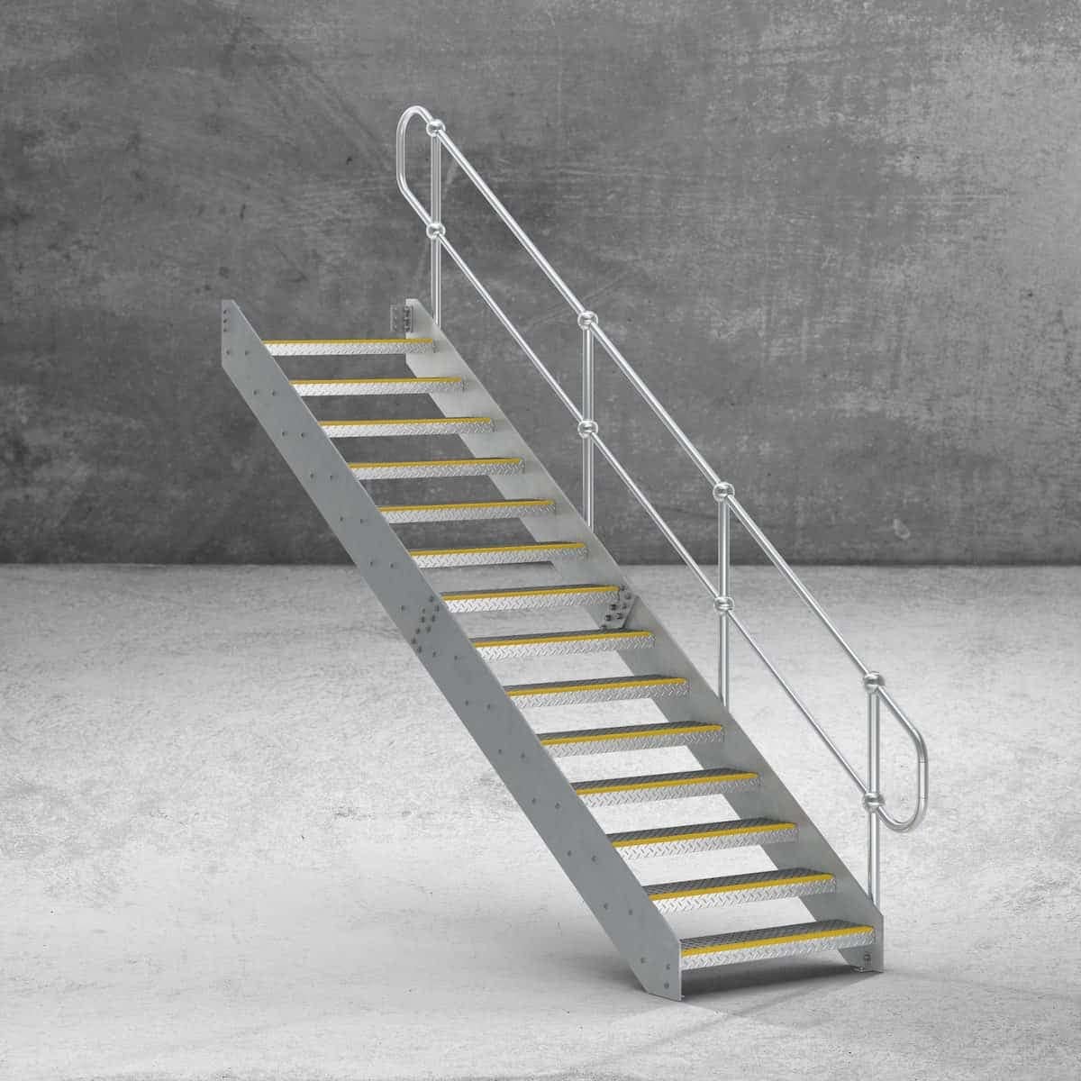 Yellow Anti-Slip Stair Nosings 50mm - Image 5