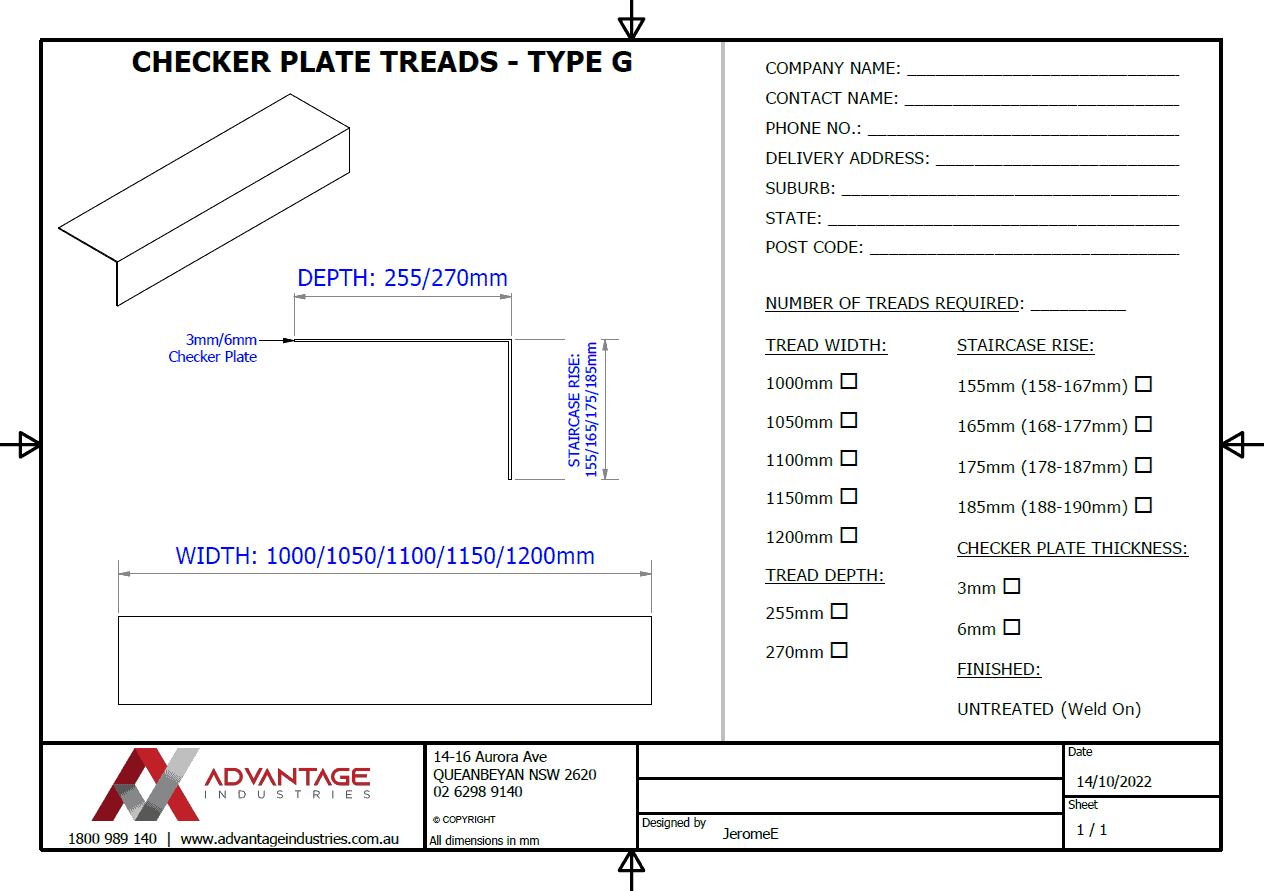 Checker Plate Tread Type G - Image 3
