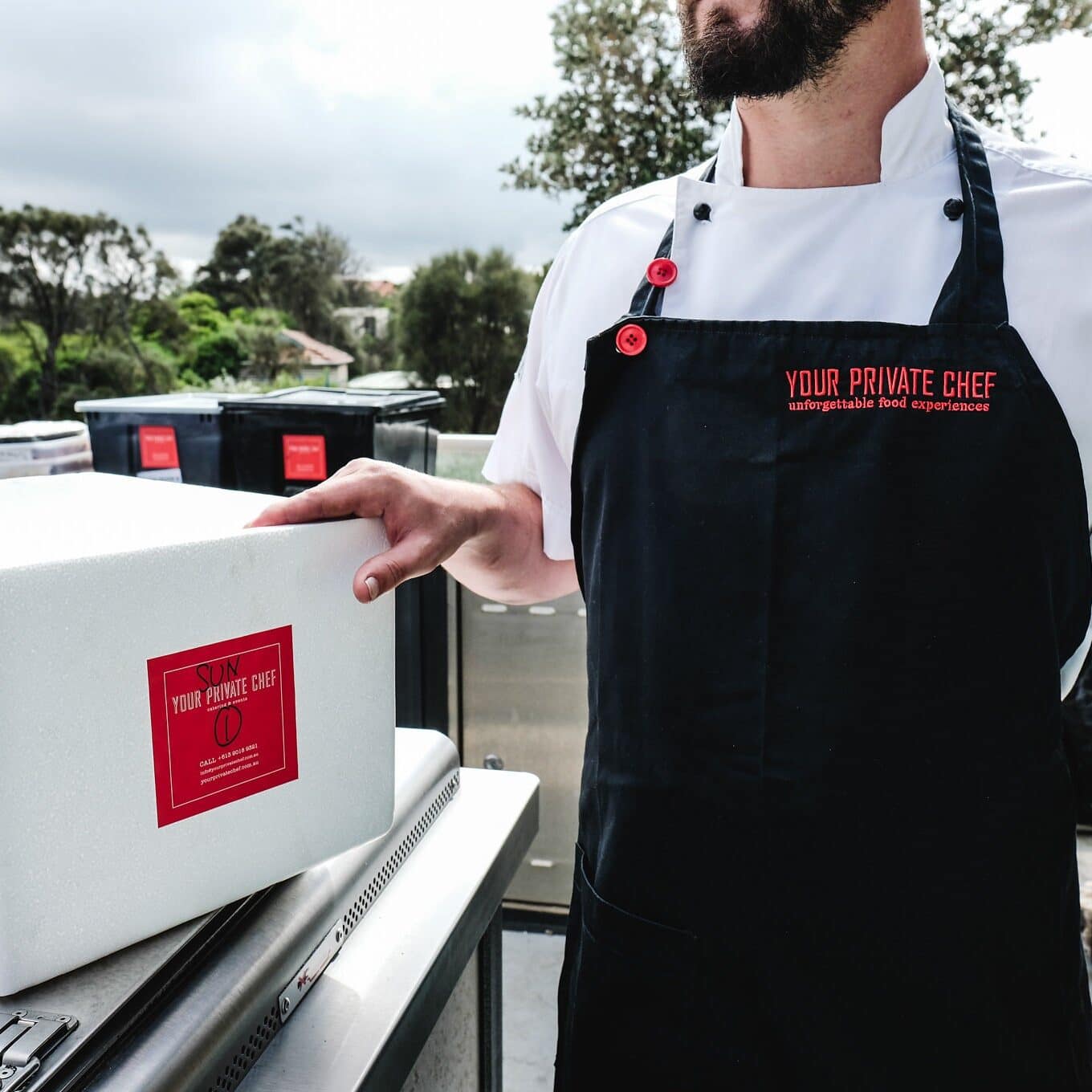 Styrofoam Box to keep with ice pack