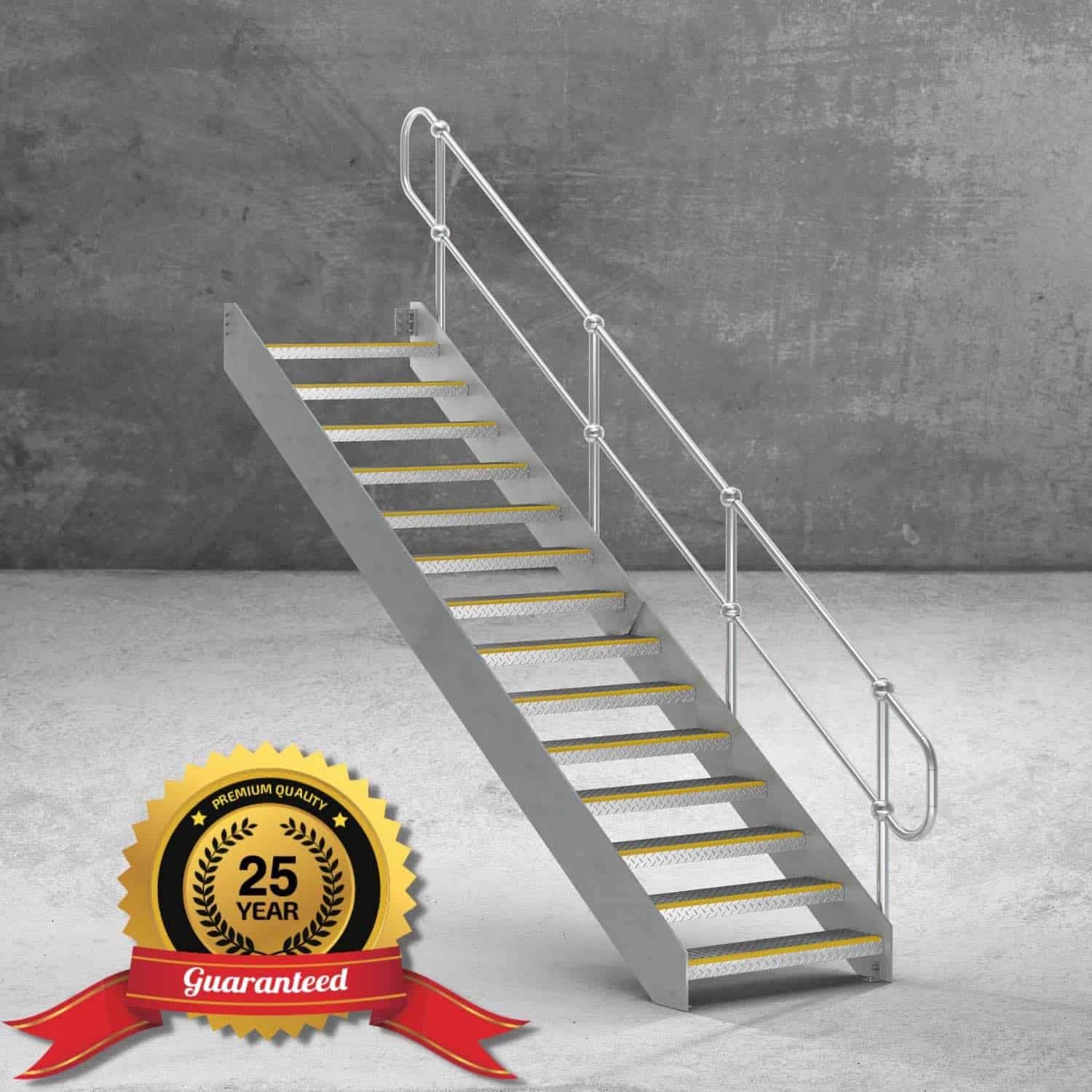 Welded Staircases - Straight​ No Landing