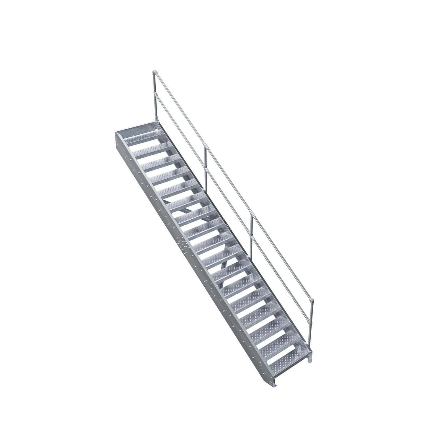 EcoStair D — With ModuRail One Side