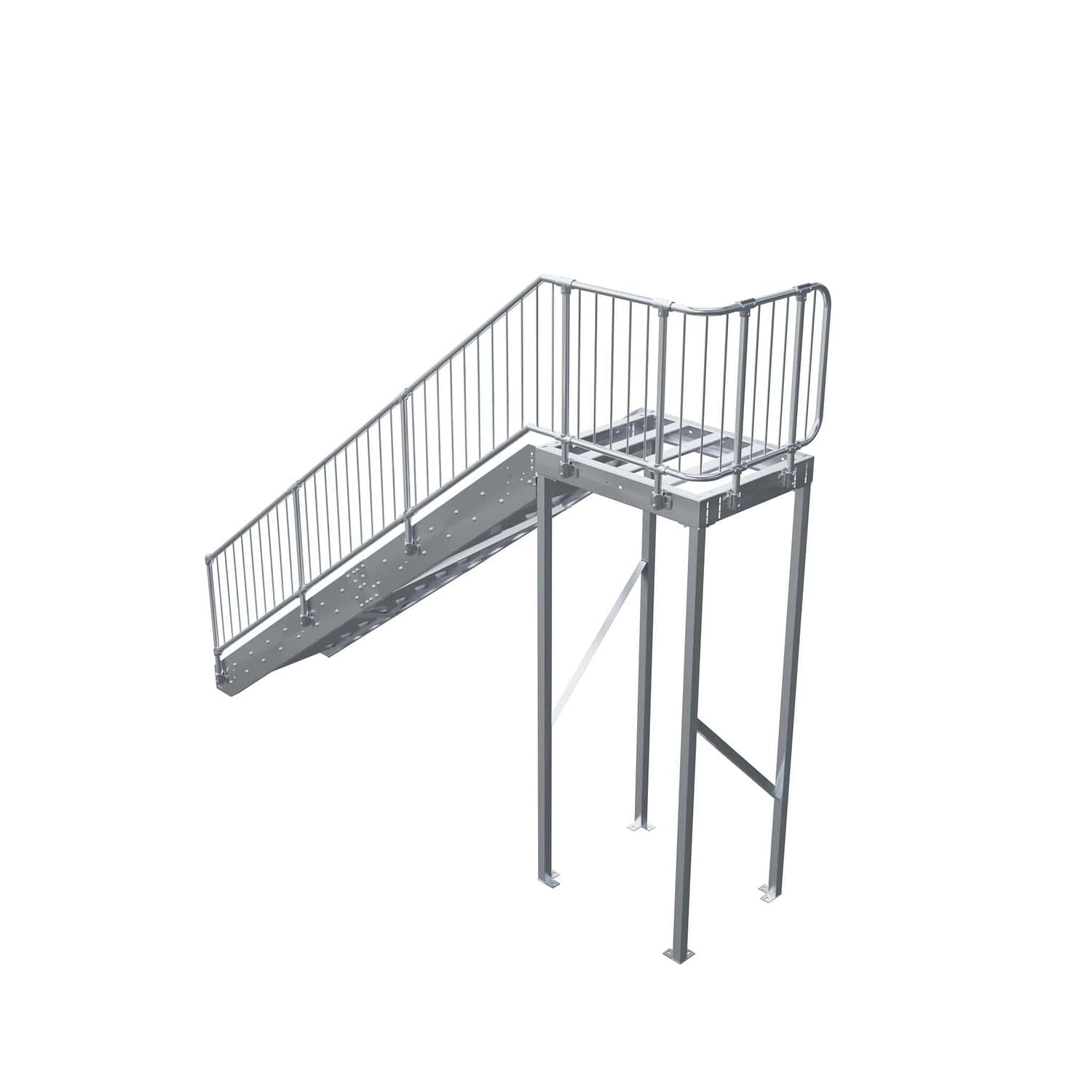 EcoStair G— And Landing Kit With ModuBal One Side - Image 4