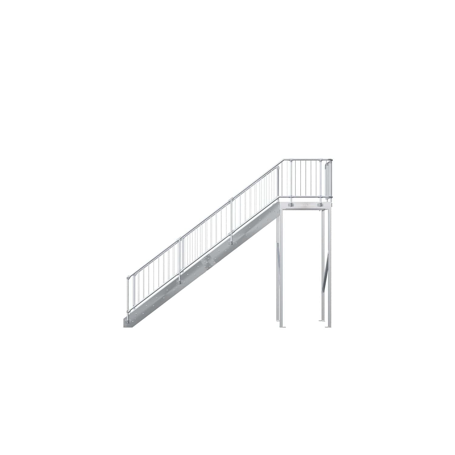 EcoStair H— And Landing Kit With ModuBal Both Sides - Image 3