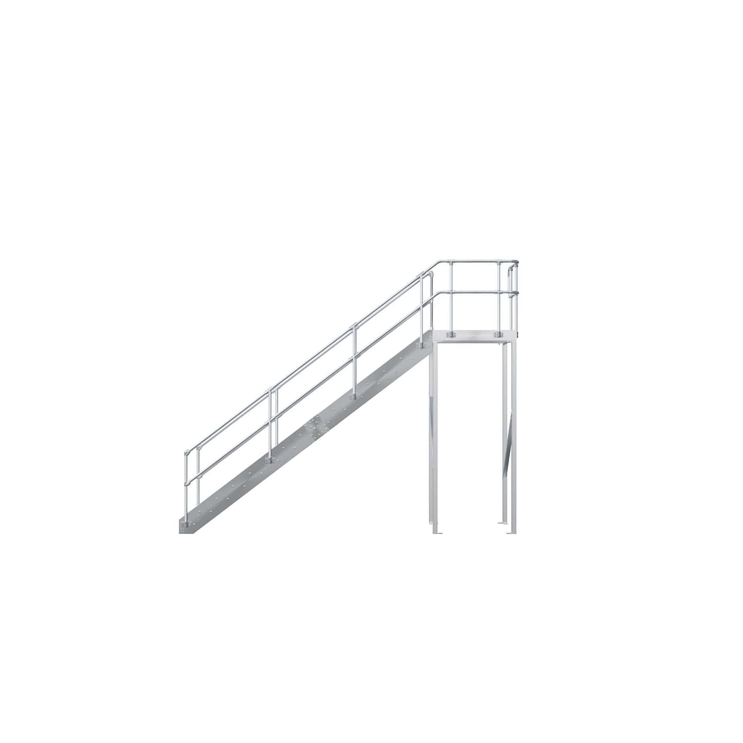 EcoStair K— And Landing Kit With ModuRail Both Sides - Image 3