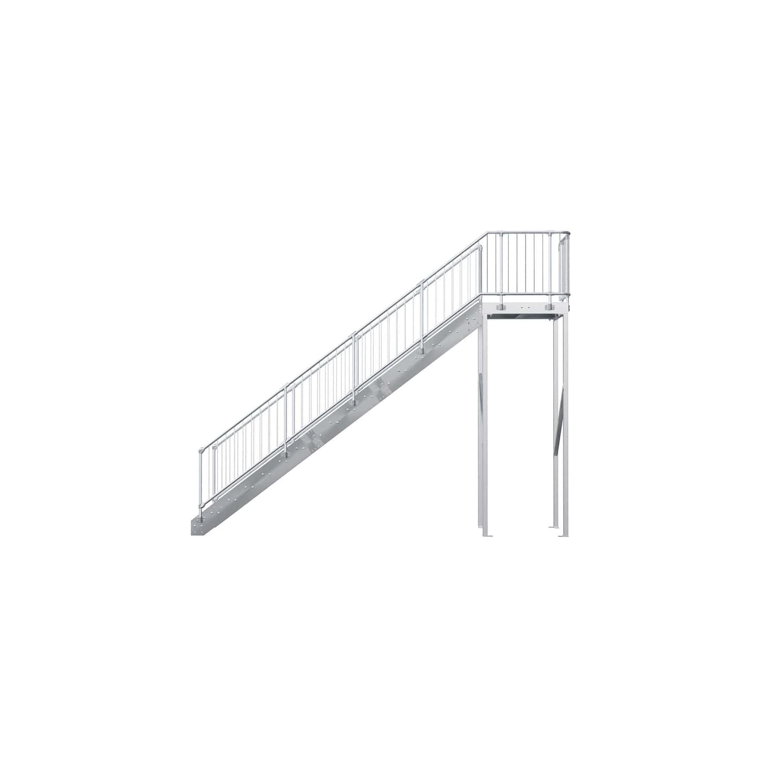 EasyStair H — With Landing Kit And ModuBal Both Sides - Image 5