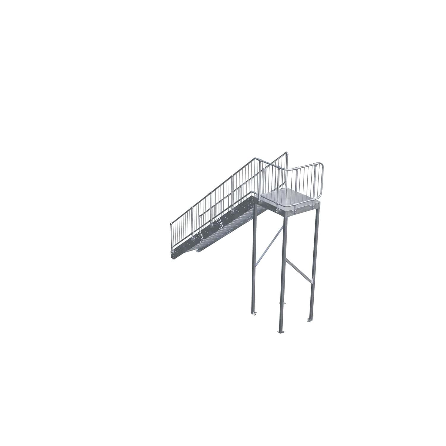 EasyStair H — With Landing Kit And ModuBal Both Sides - Image 7