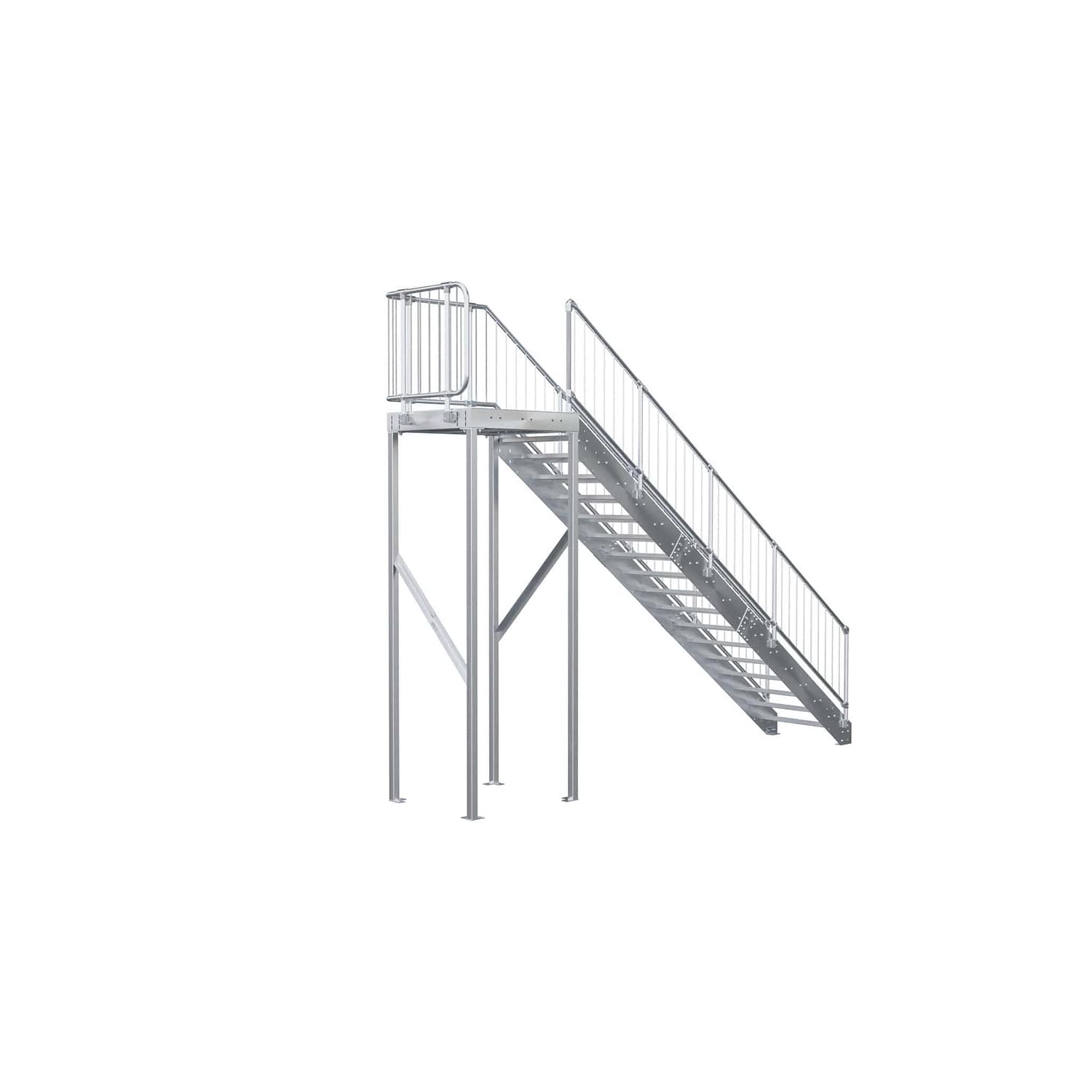 EasyStair H — With Landing Kit And ModuBal Both Sides - Image 9