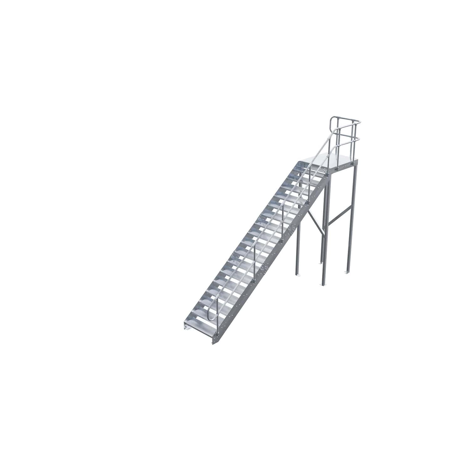 EasyStair J — With Landing Kit And ModuRail One Side - Image 4
