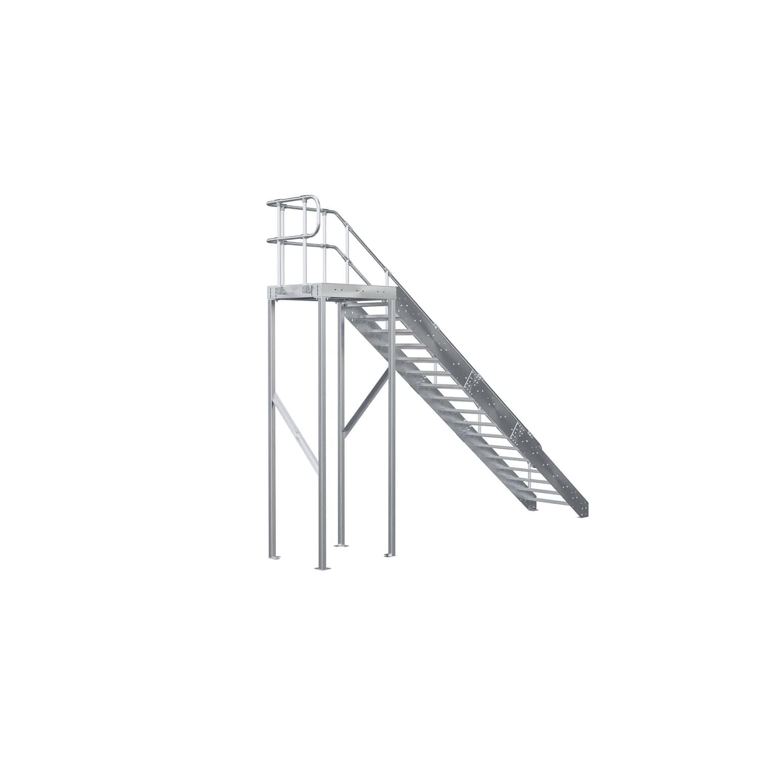 EasyStair J — With Landing Kit And ModuRail One Side - Image 9
