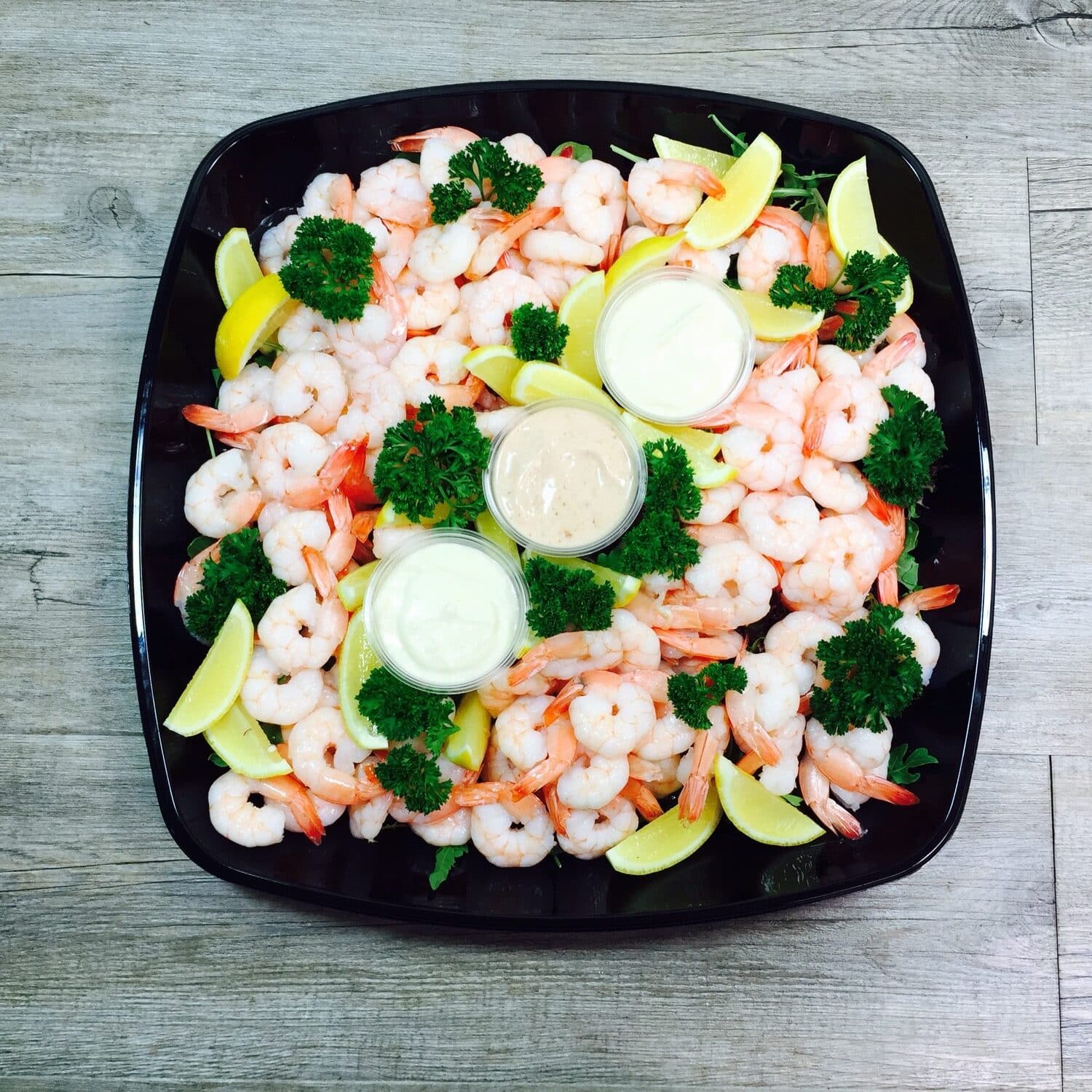 Poached Prawns with our famous dill & chipotle aioli