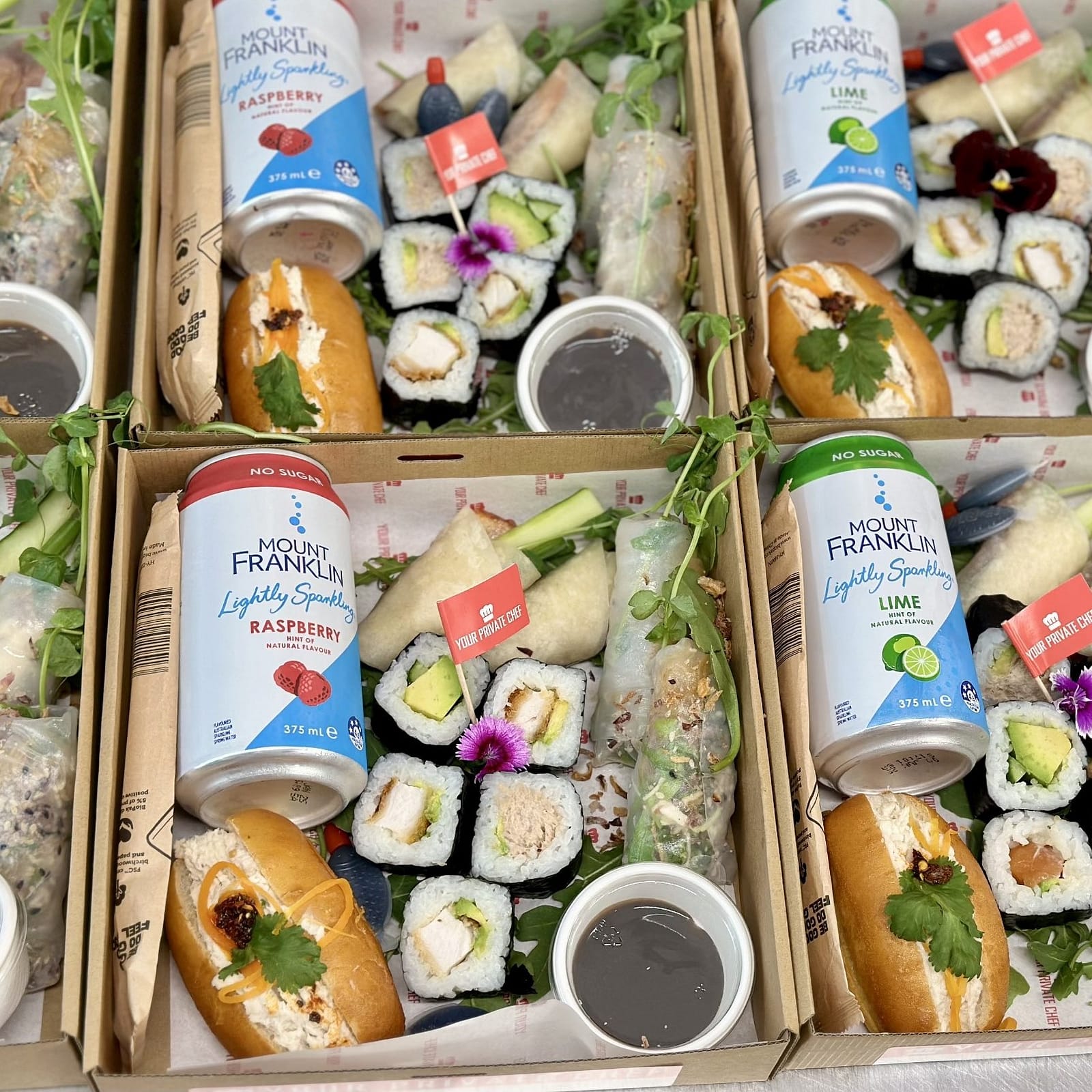 Individual Oriental graze box