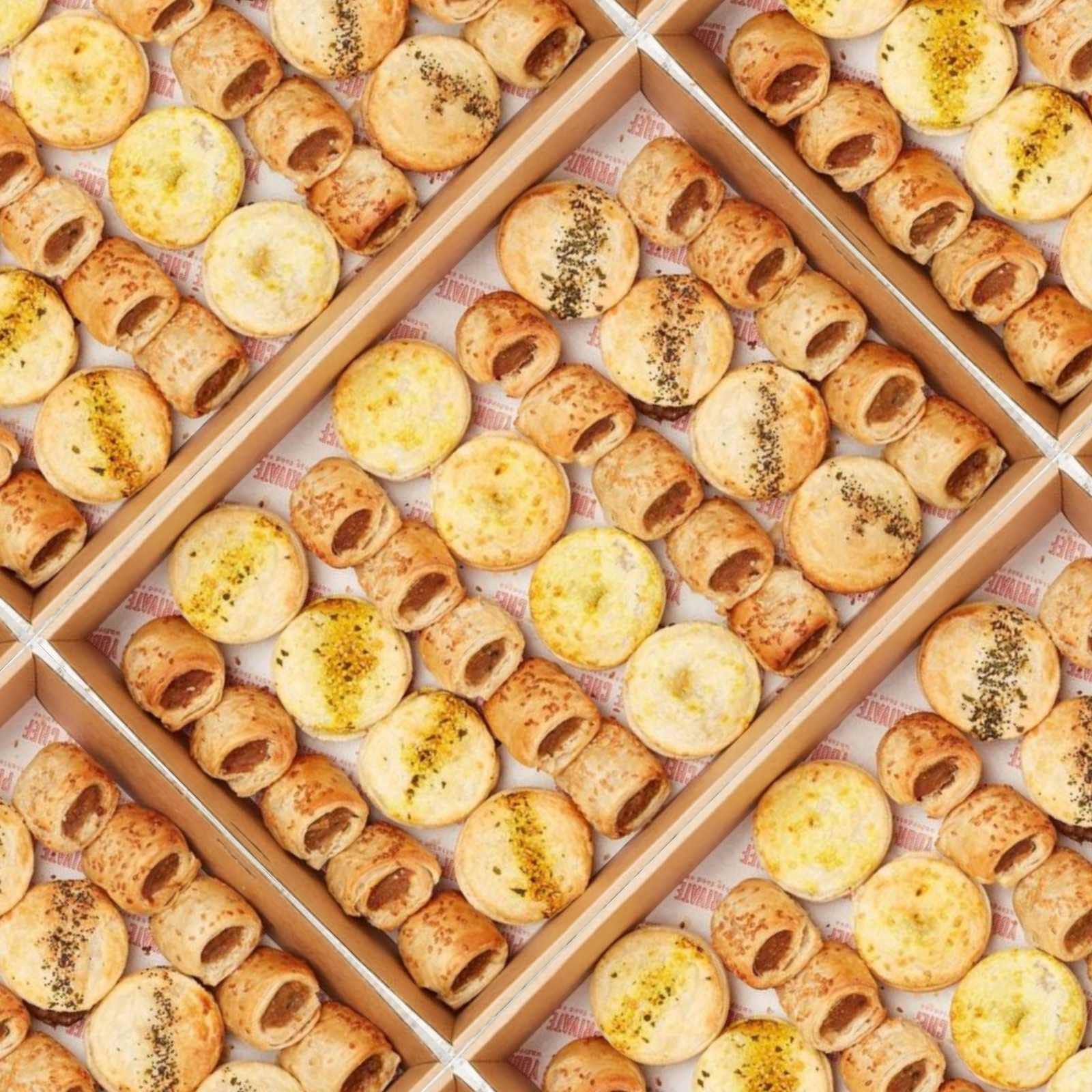 Platter - Gourmet pie and homemade sausage roll