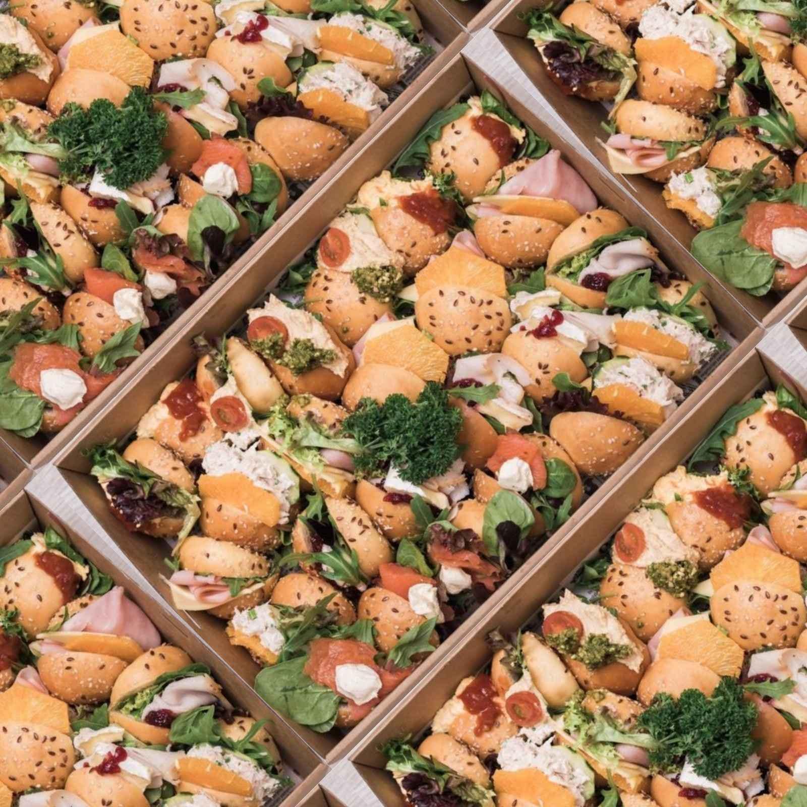 Platter - Mini Brioche Slider collection