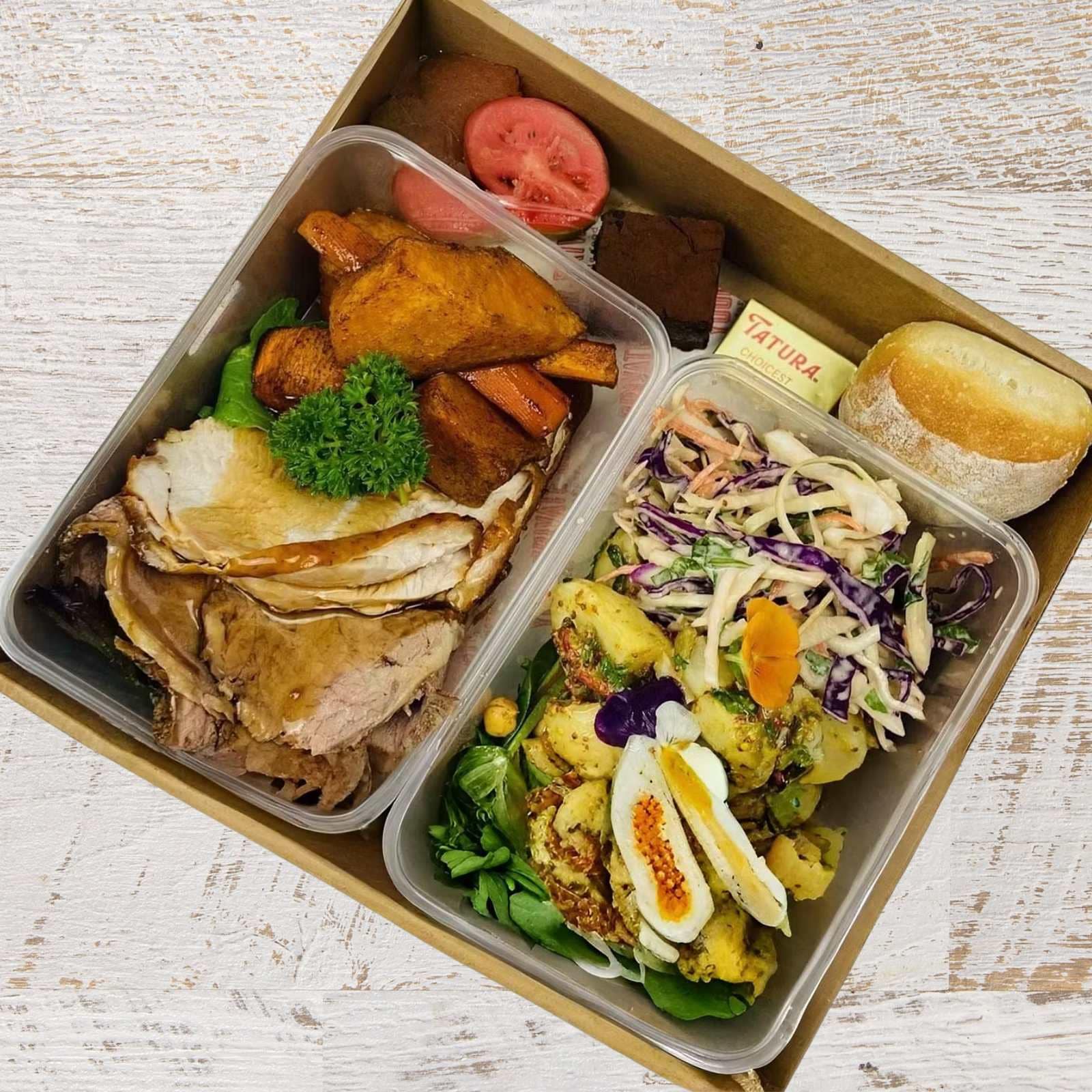 Individual Gourmet Lunch in a Box (min 10)