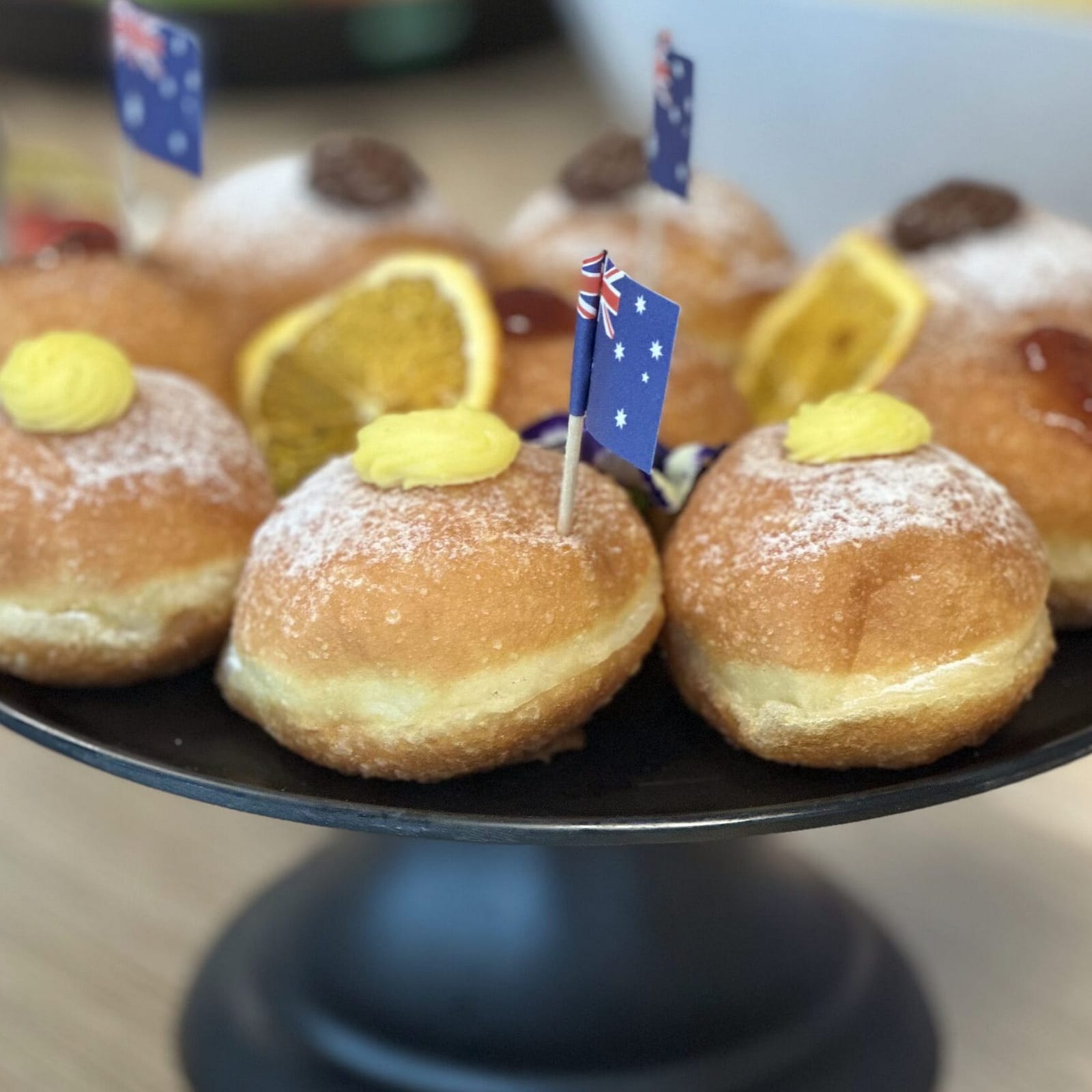 Platter - Mini Donuts mixed flavour (9 pieces)