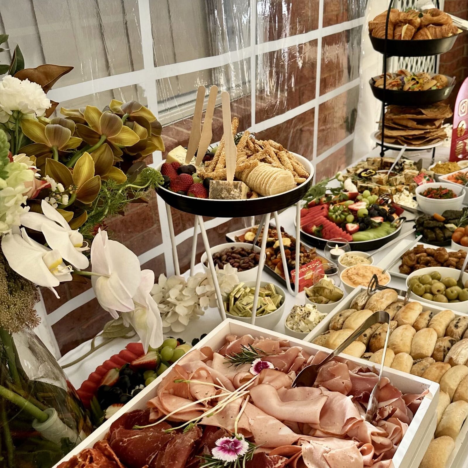 Premium Cold Seafood & Meat Grazing Station