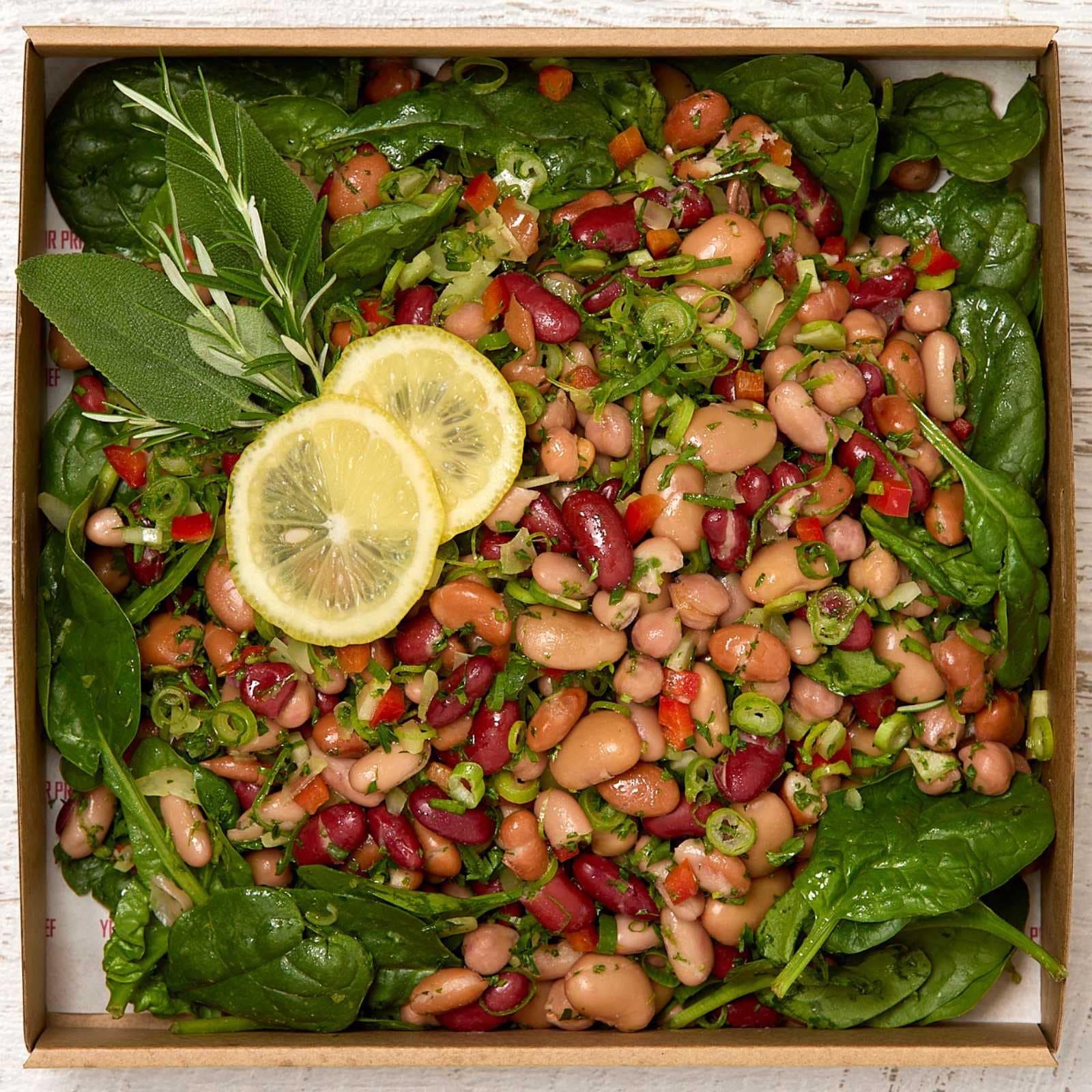 Salad Medium - Bean salad (vegan, df) - Image 2