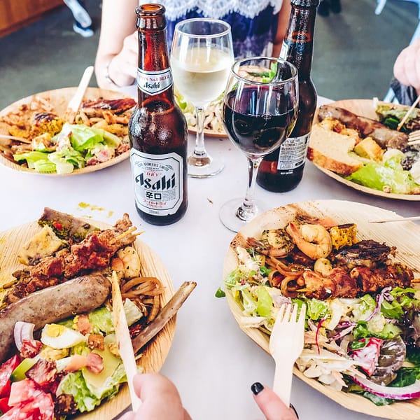 Our famous lamb & rosemary sausages (grilled and ready to enjoy)
