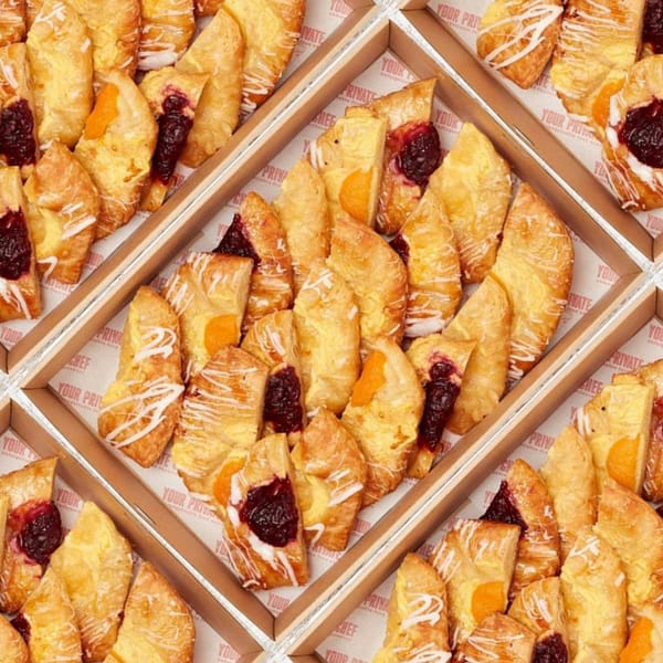 Large Fruit Danish Pastry from Noisette Bakery