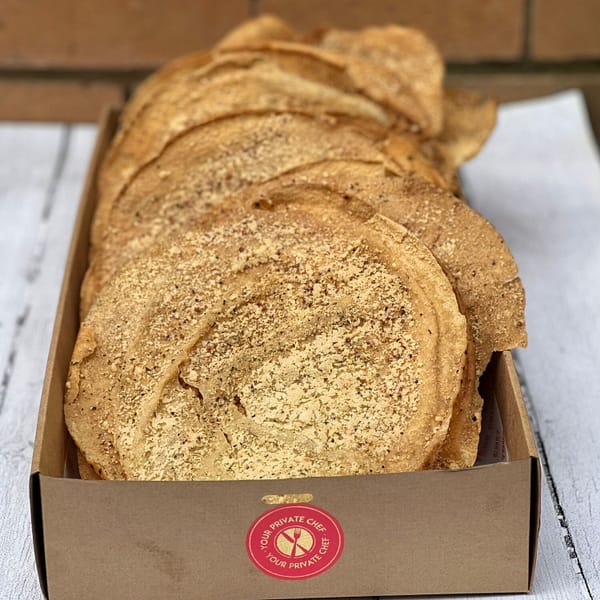 Homemade Tuscan Parmesan Pita Chip Box