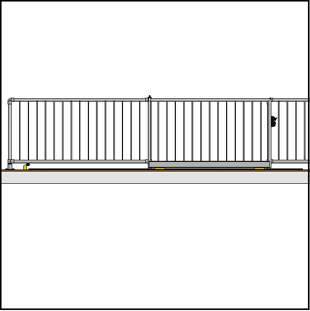 Balustrade Sliding Gate - Image 5