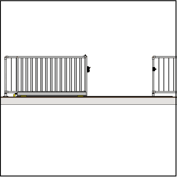 Balustrade Sliding Gate - Image 6
