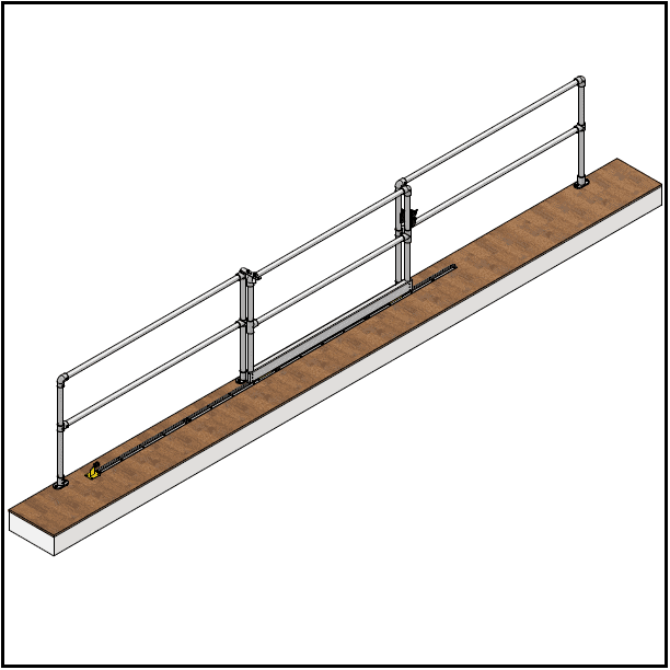 Railing Sliding Gate - Image 2