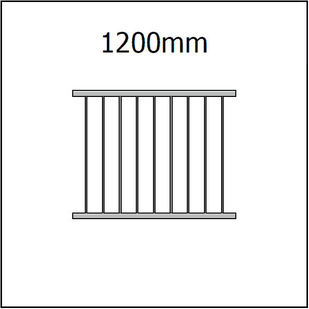 Balustrade Panel -1200mm