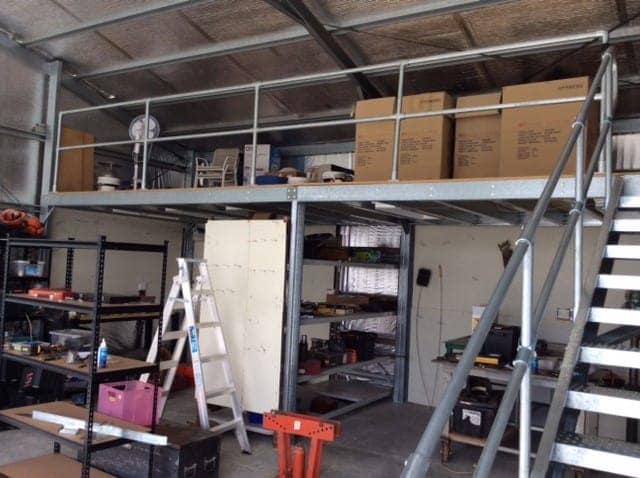 2 Pipe Railing Stair Top Posts - Side Mount - Image 3