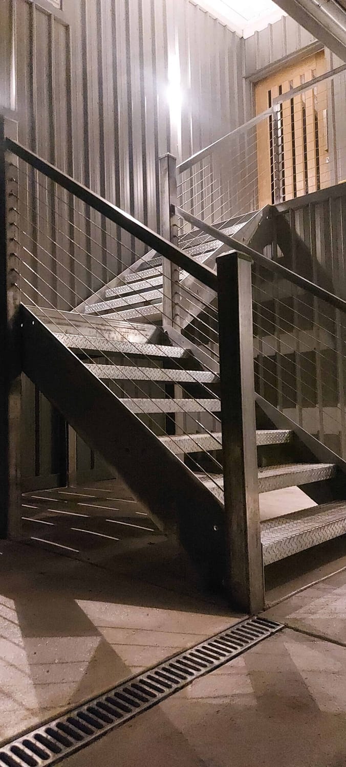 Steel Stairs