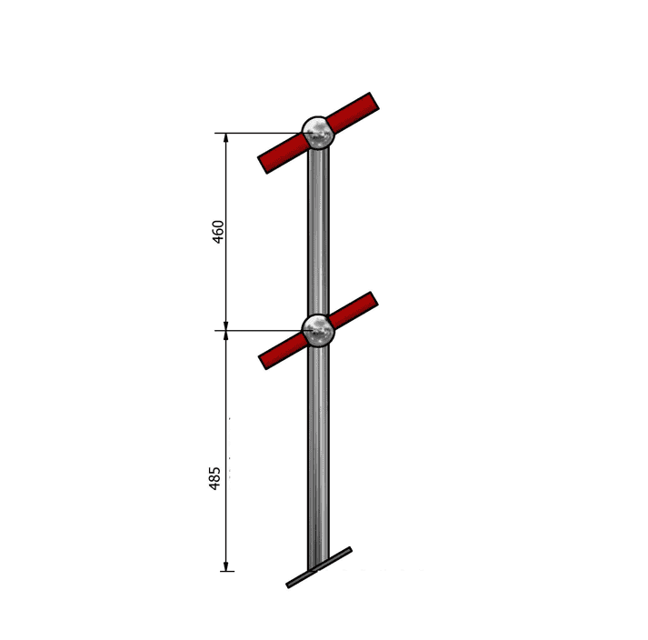 Angle Mount Post