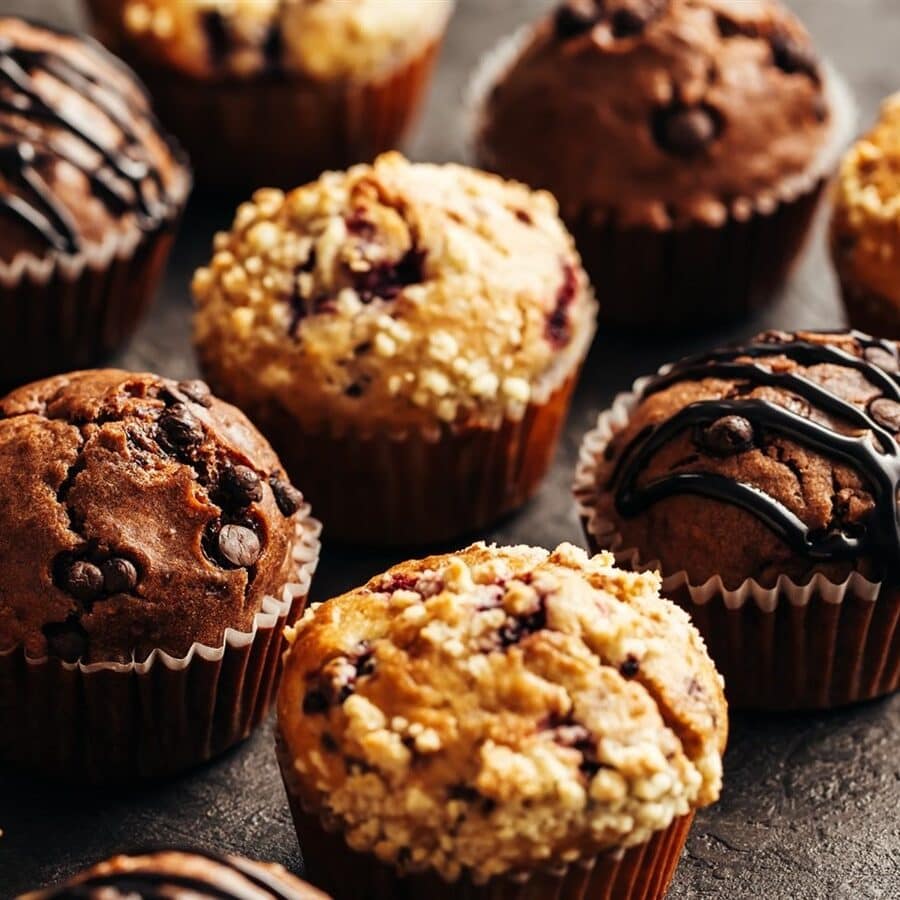 Large Muffin (molten chocolate) from Noisette Bakery