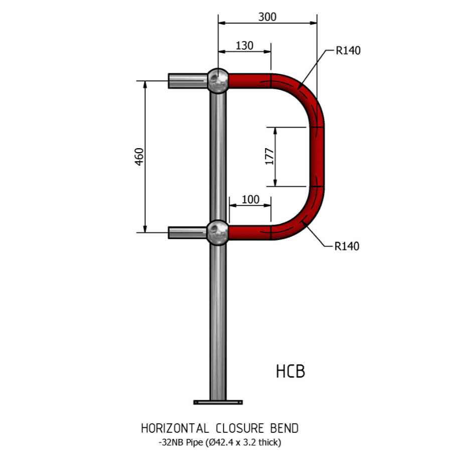 Horizontal Closure Bend